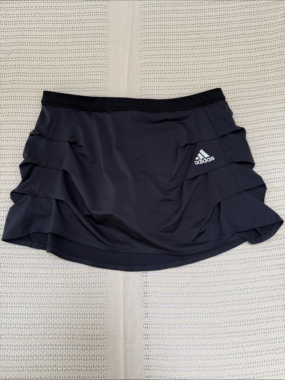 adidas Black Layered Athletic Skort